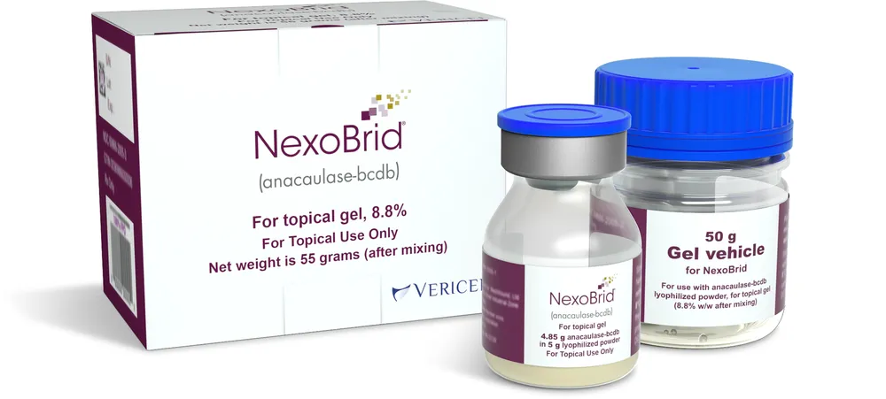 NexoBrid 5 g polvere e gel per gel polvere e gel per gel