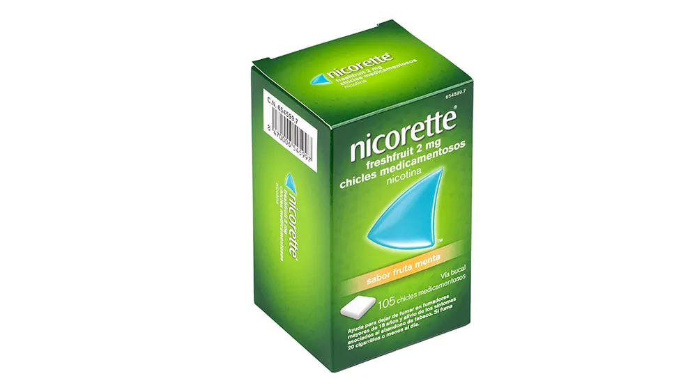 Nicorette Freshfruit 2 mg chewingum medicamentoso compresse, masticabili