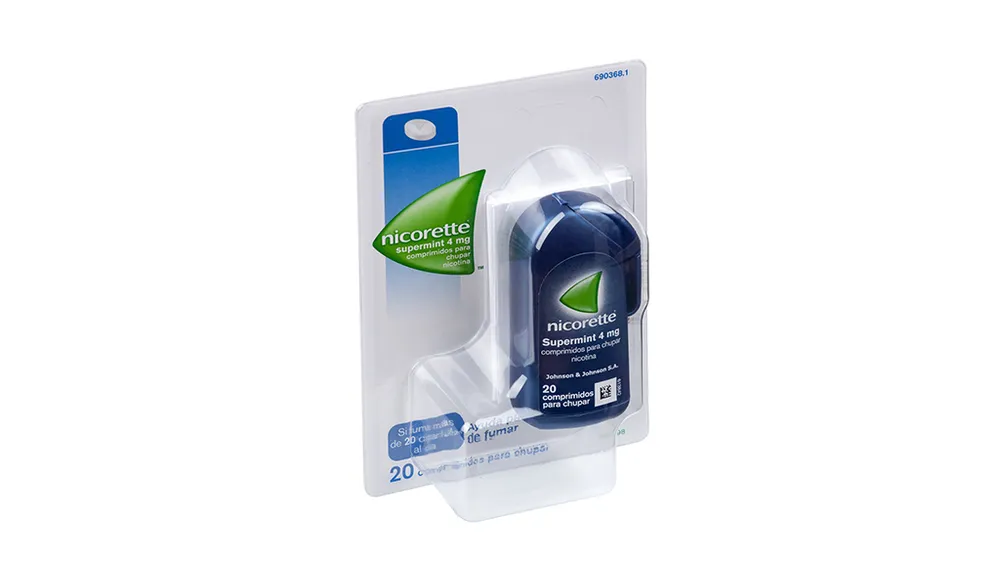 Nicorette Supermint 4 mg lozenges EFG lozenges, for sucking