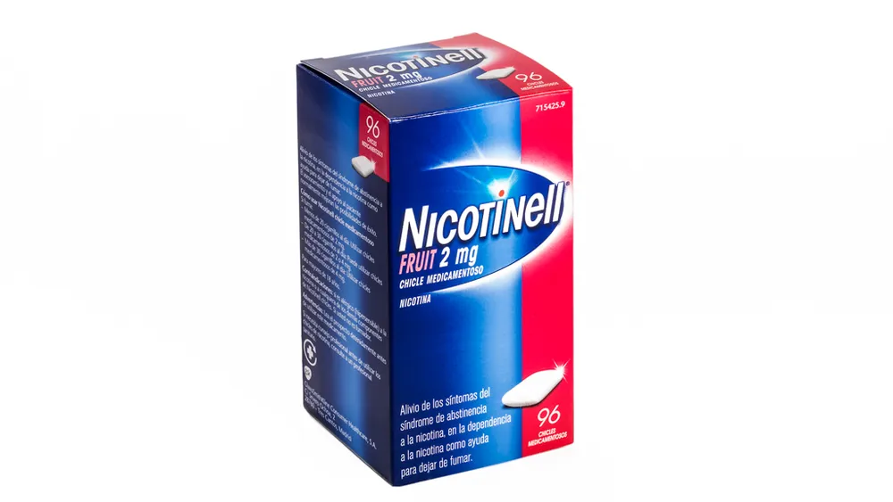 Nicotinell Fruit 2 mg medicated chewing gum chewing gum, medicinal
