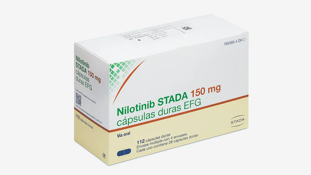 Nilotinib Stada 150 mg hard capsules EFG capsules, hard
