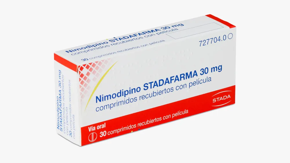 Nimodipine Stadafarma 30 mg film-coated tablets tablets, film-coated