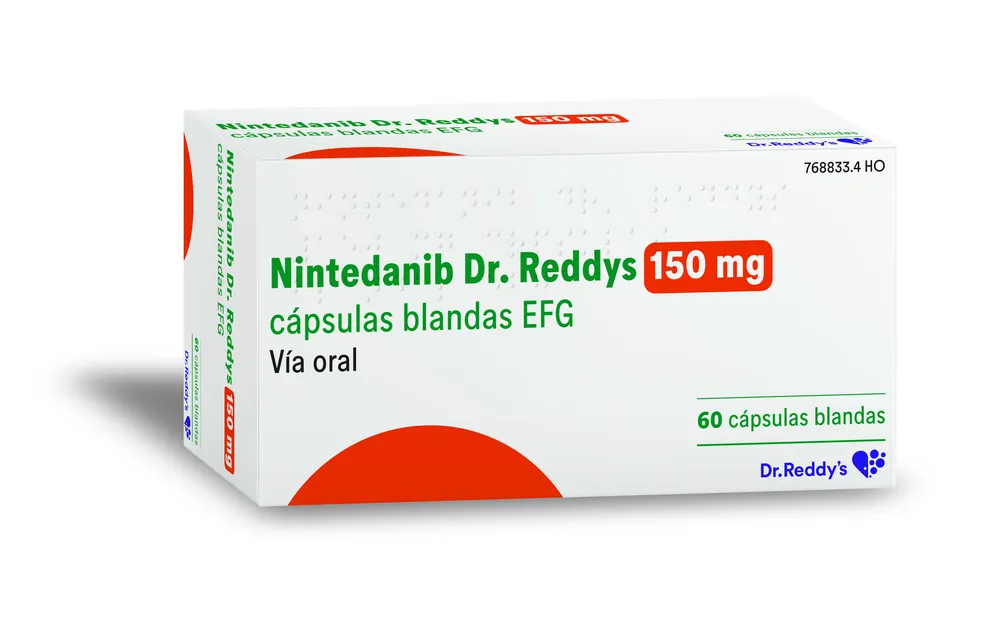 Nintedanib Dr. Reddy's 150 mg capsule molli EFG capsule, molli