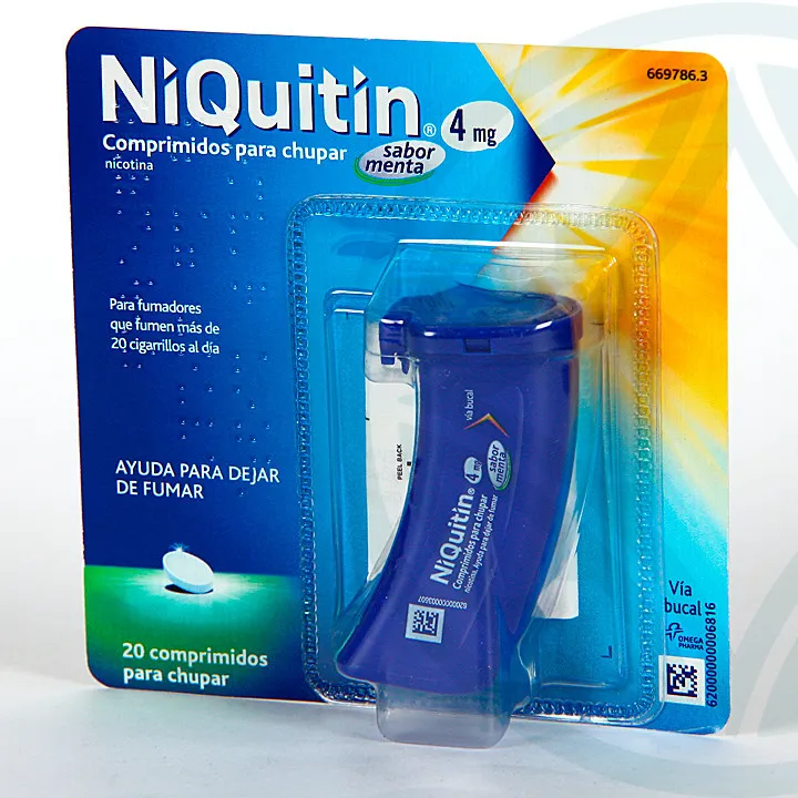 Niquitin 4 mg compresse per uso orale gusto menta compresse per uso orale