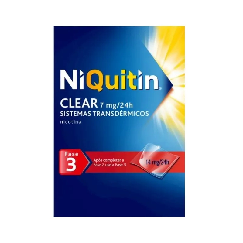 Niquitin Clear 7 mg/24 h transdermal patches patches, transdermal