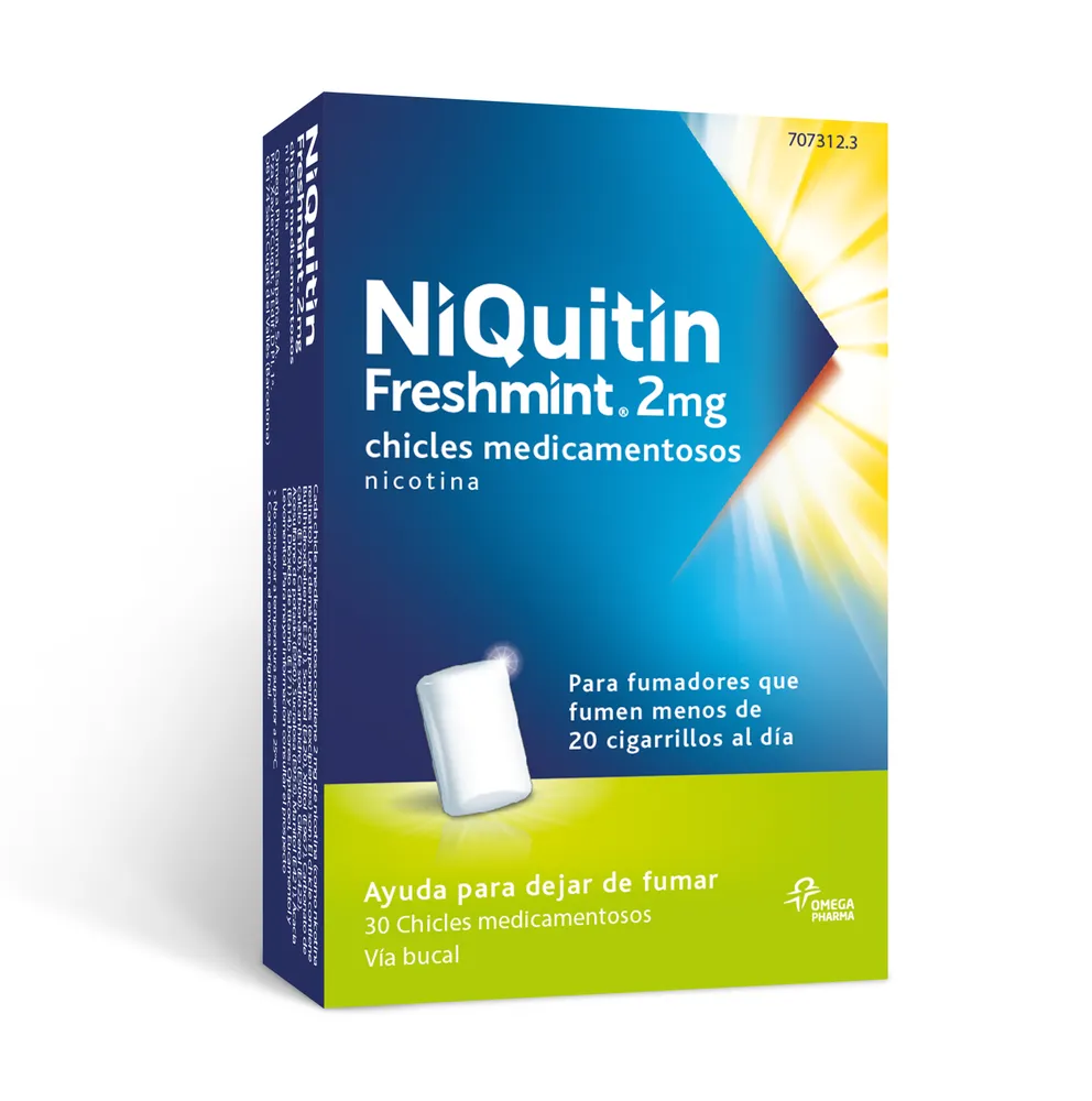 Niquitin Mint 2 mg chewingum medicamentosi compresse, masticabili