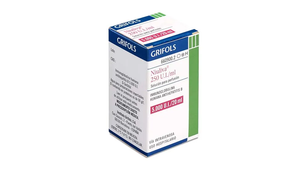 Niuliva 250 U.I./ml soluzione per infusione soluzione per infusione