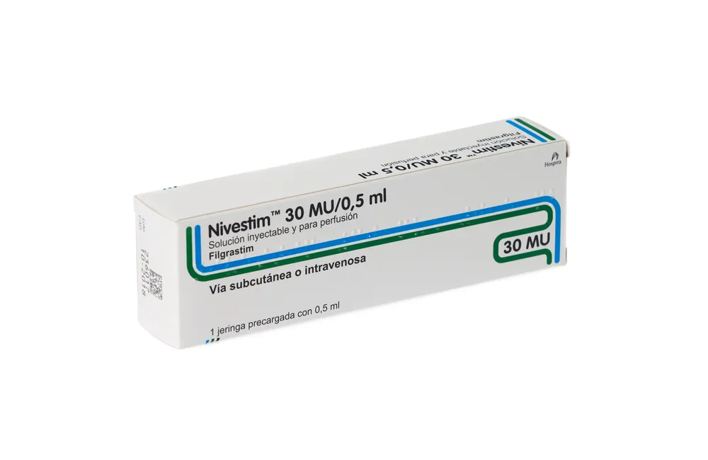 Nivestim 30 MU/0.5 ml solution for injection and infusion solution for injection and for infusion