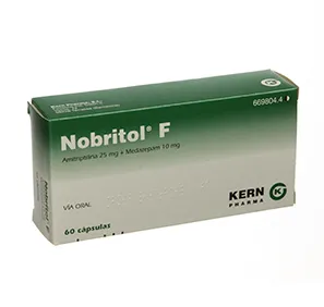 Nobritol Forte 25 mg/10 mg hard capsules capsules, hard