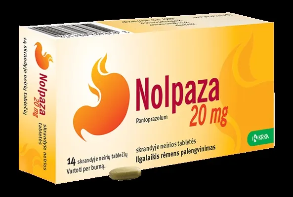Nolpaza 20 mg gastro-resistant tablets EFG tablets, enteric-coated