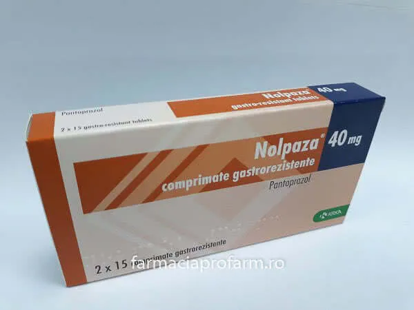 Nolpaza 40 mg compresse gastroresistenti EFG compresse, rivestite con film
