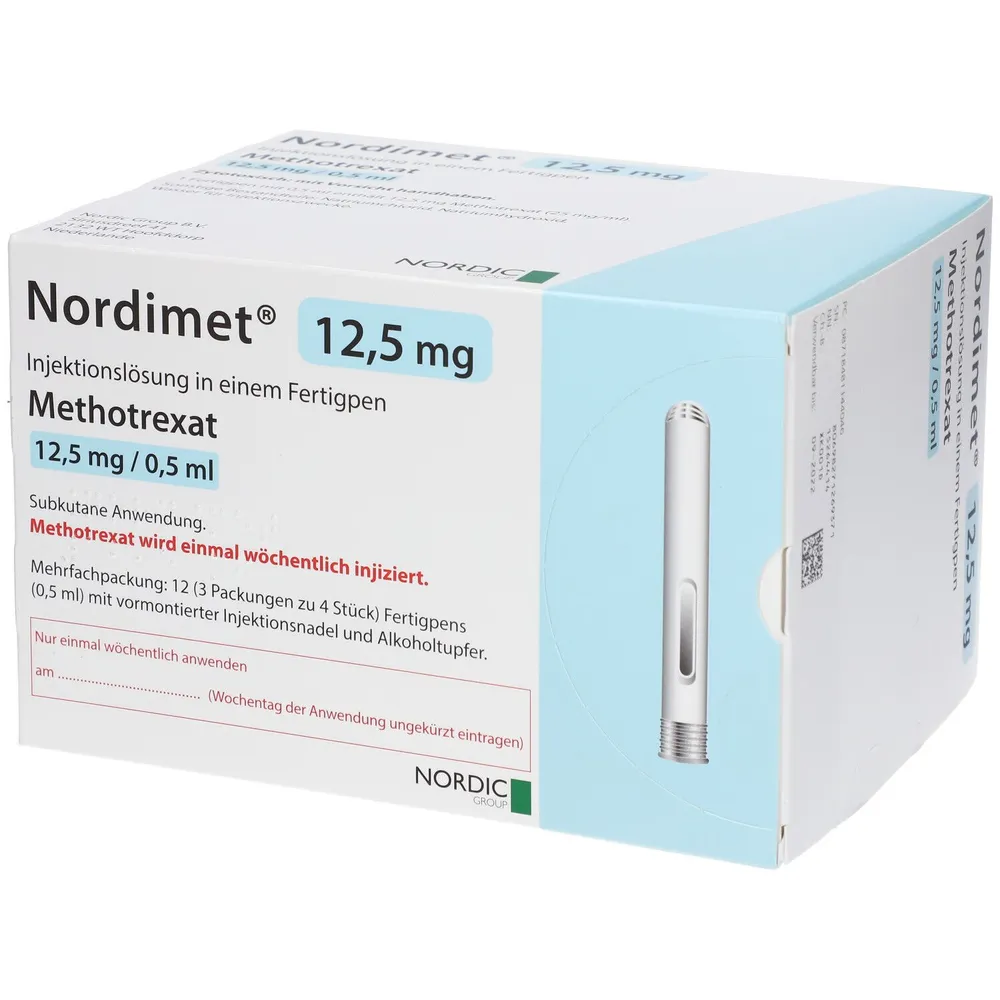 Nordimet 12.5 mg solution for injection in pre-filled pen solution for injection