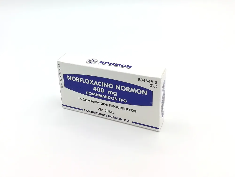 Norfloxacin Normon 400 mg film-coated tablets EFG tablets, film-coated