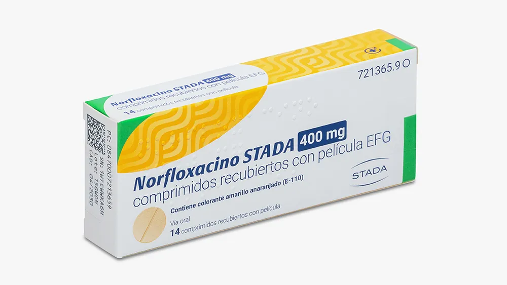 Norfloxacin Stada 400 mg film-coated tablets EFG tablets, film-coated