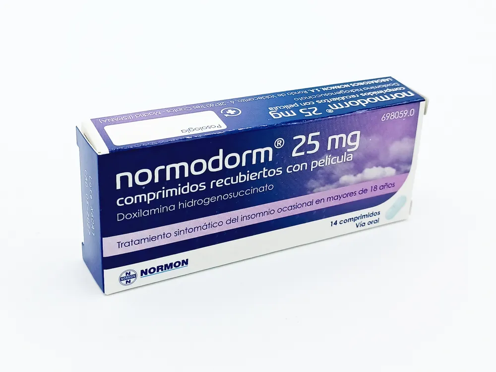Normodorm 25 mg film-coated tablets tablets, film-coated