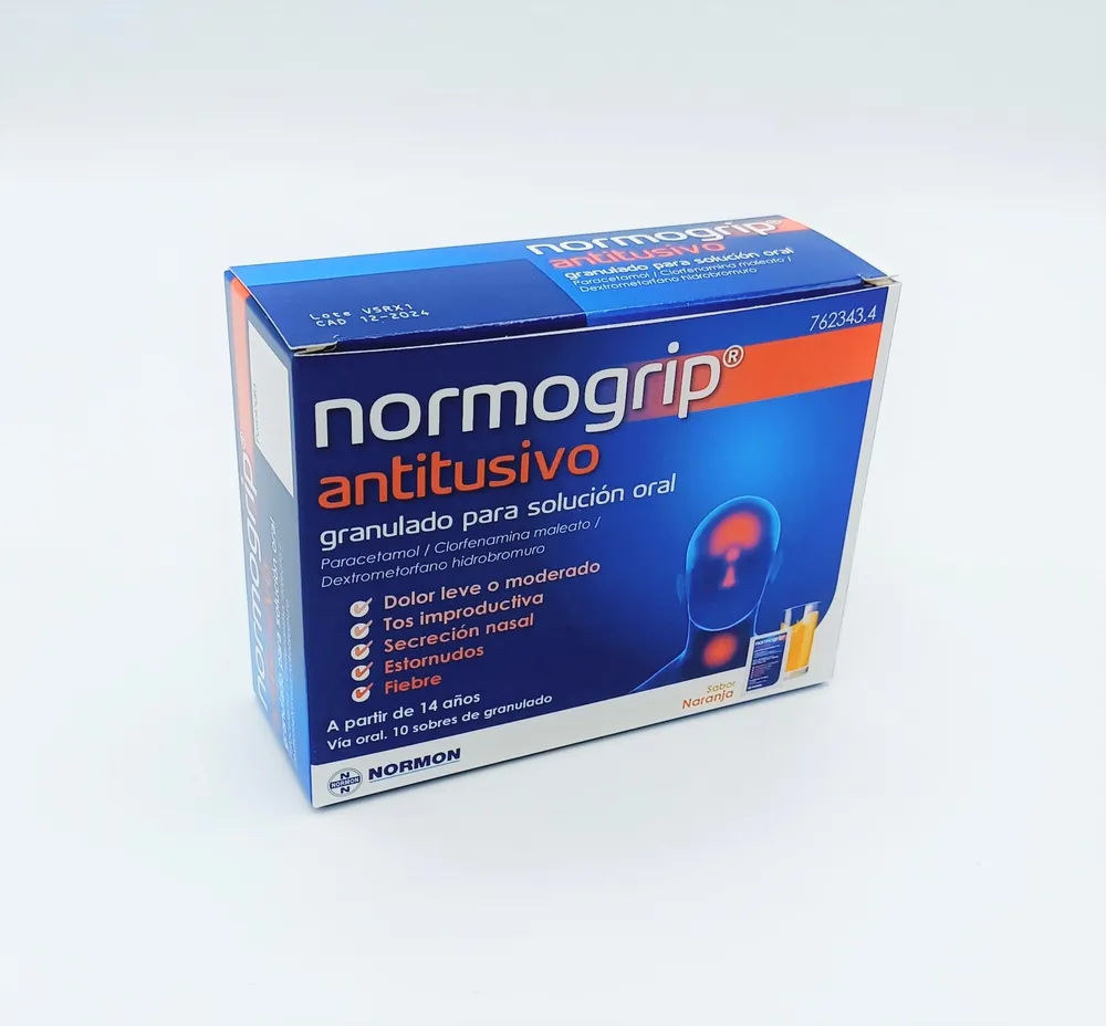 Normogrip antitussivo granulato per soluzione orale granulato, per soluzione orale