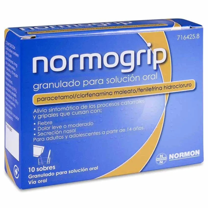 Normogrip Forte granulato per soluzione orale granulato, per soluzione orale