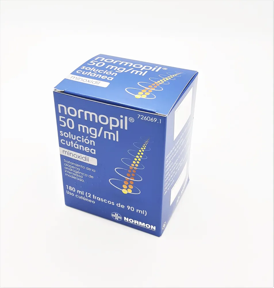 NORMOPIL 50 MG/ML SOLUCION CUTANEA SOLUCIÓN CUTÁNEA