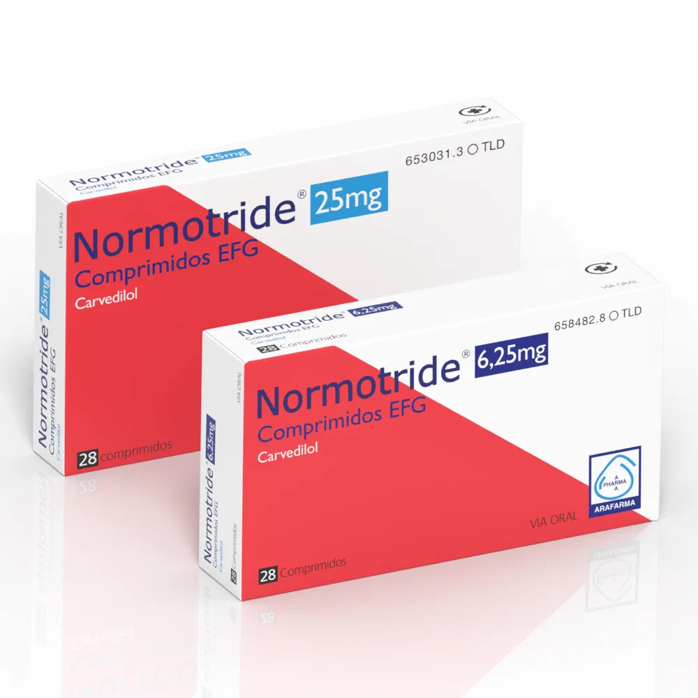 Normotride 6,25 mg compresse EFG compresse
