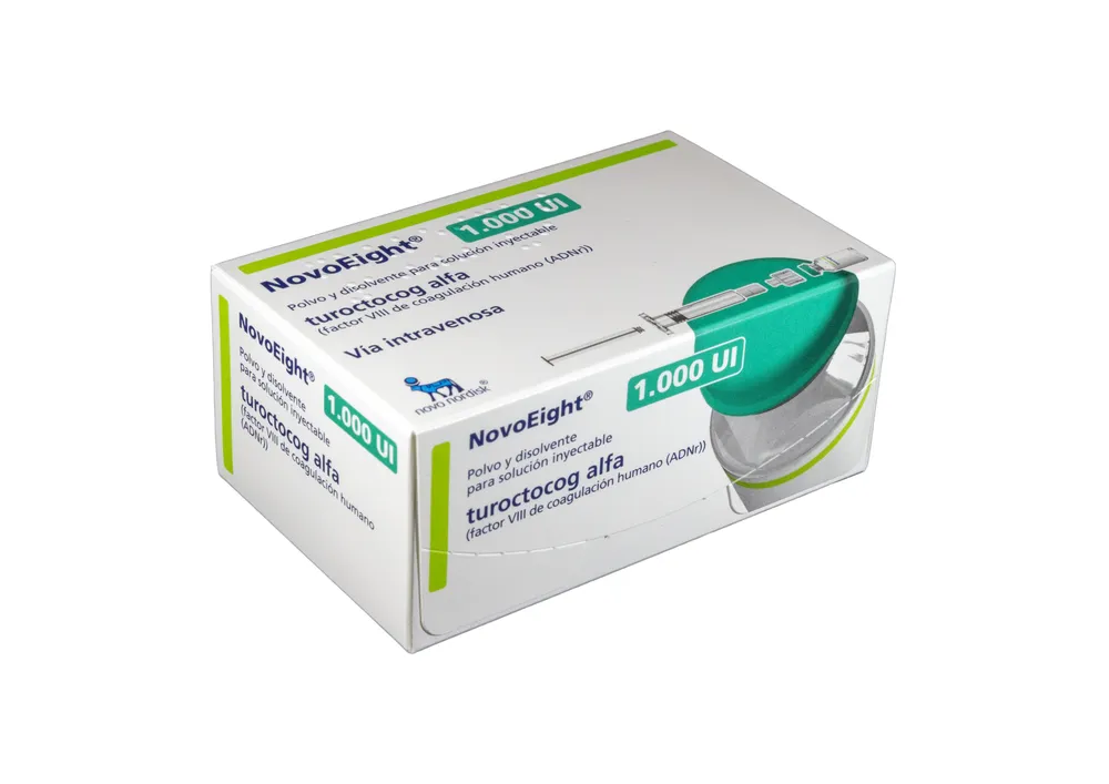 Novoeight 1000 IU powder and solvent for solution for injection powder and solvent for solution for injection
