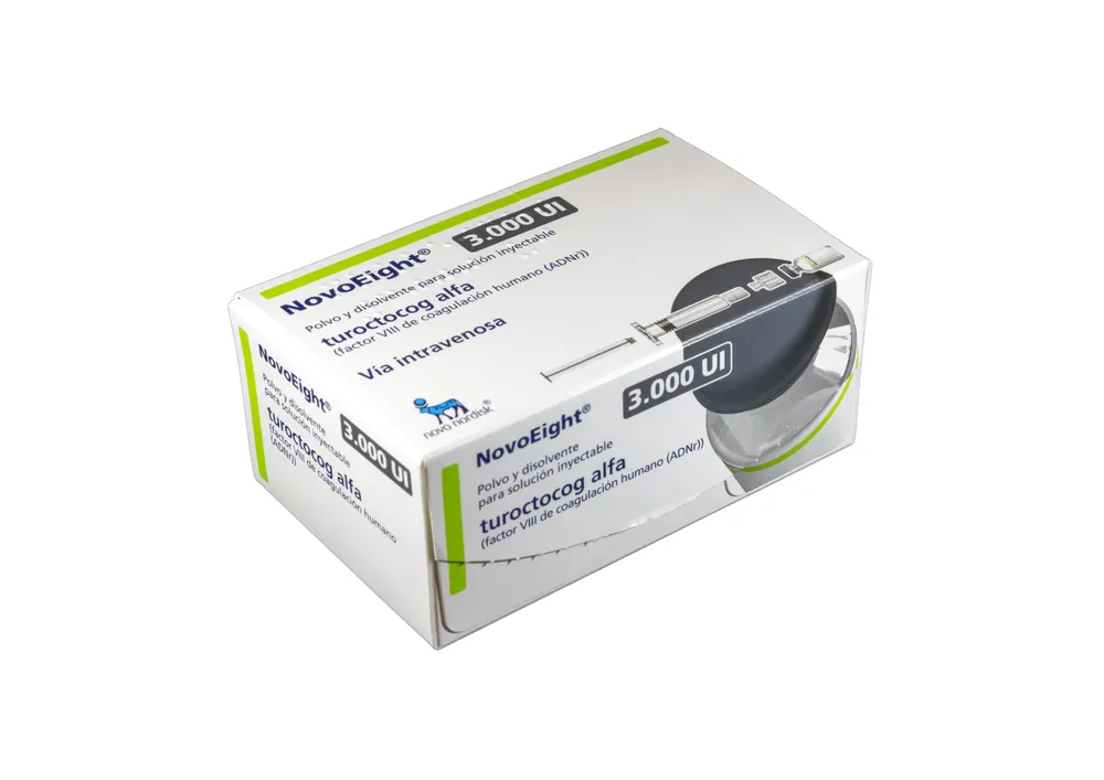 Novoeight 3000 IU powder and solvent for solution for injection powder and solvent for solution for injection