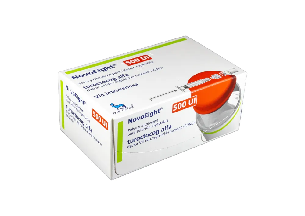 Novoeight 500 IU powder and solvent for solution for injection powder and solvent for solution for injection