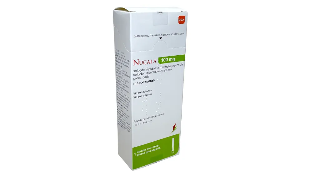 Nucala 100 mg solution for injection in pre-filled pen solution for injection in pre-filled pen