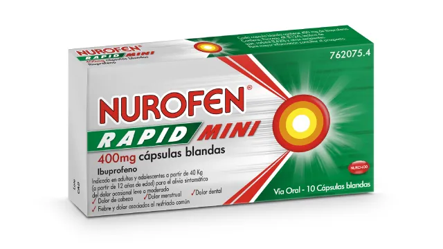Nurofen Rapid Mini 400 mg capsule molli capsule, molli