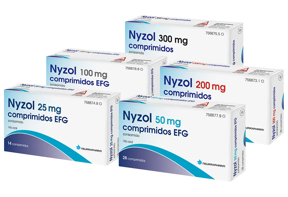 Nyzol 100 mg tablets EFG tablets
