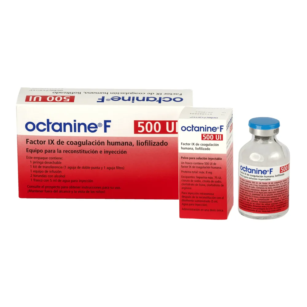 Octanine 100 IU/ml powder and solvent for solution for injection powder and solvent for solution for injection