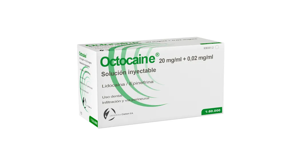 Octocaine 20 mg/ml + 0.02 mg/ml solution for injection solution for injection