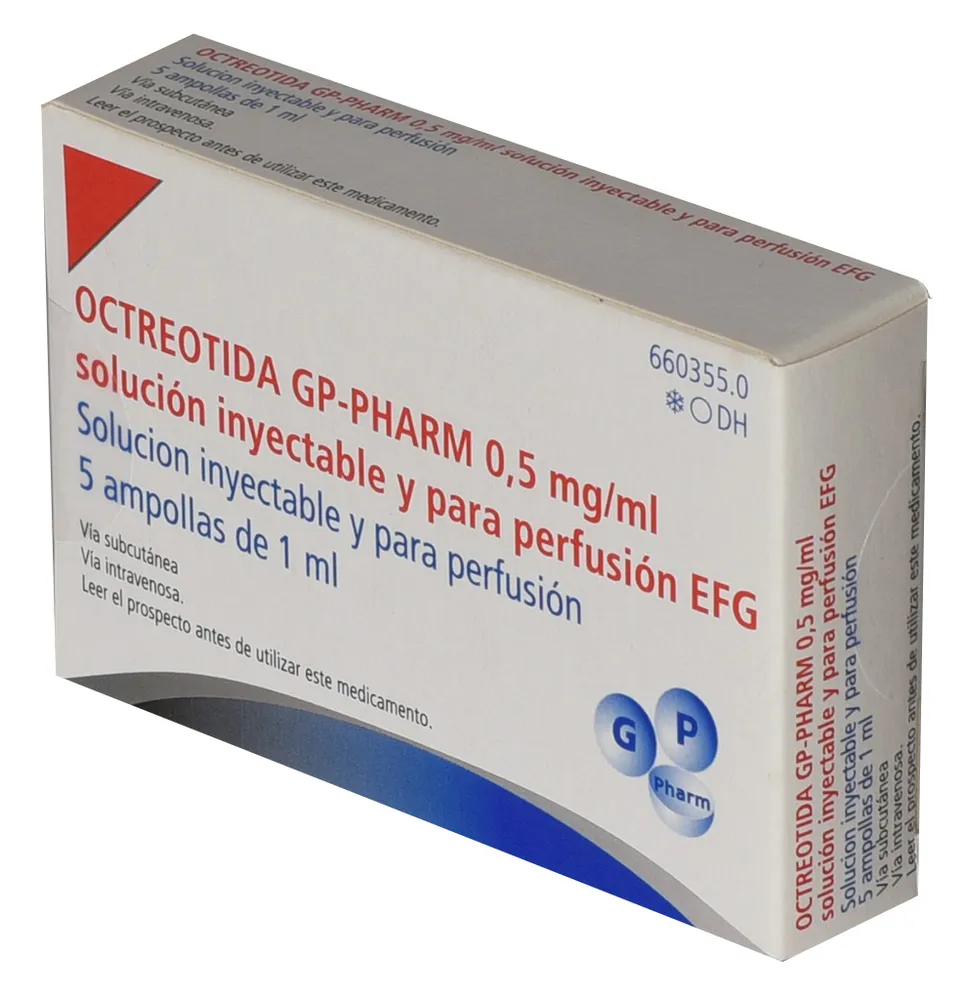 Octreotide GP-Pharm 0,5 mg/ml soluzione iniettabile e per infusione EFG soluzione per iniezione e per infusione