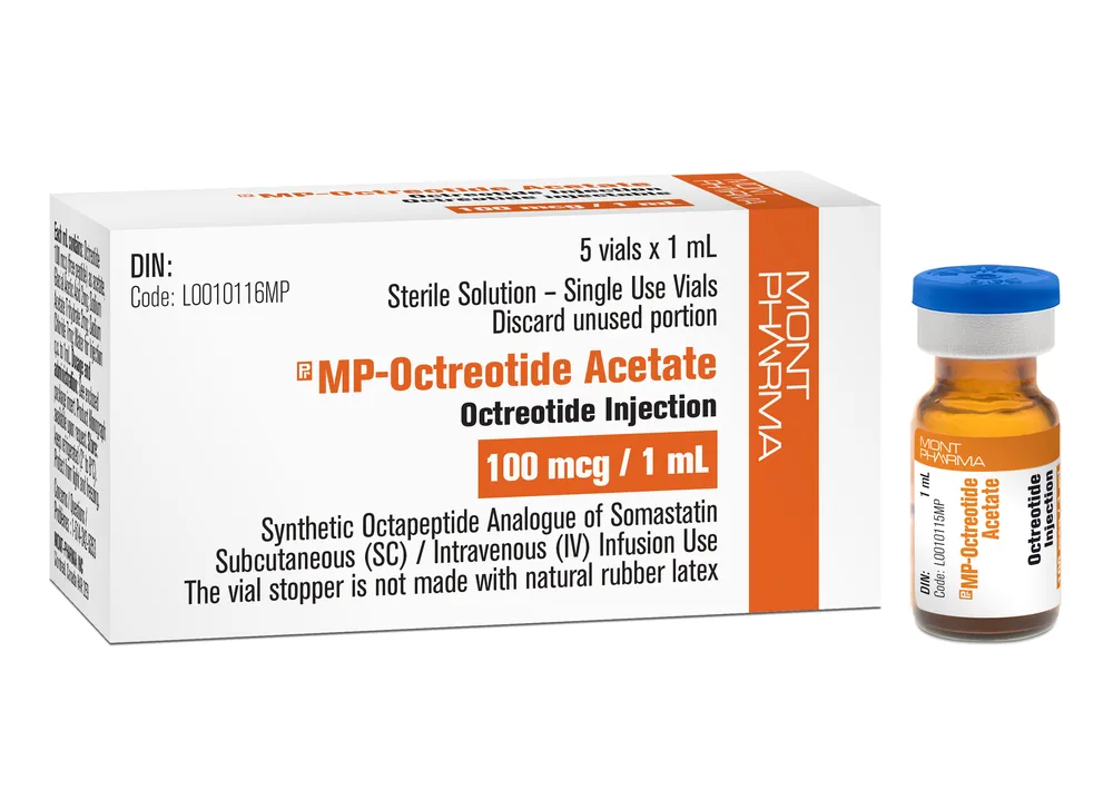 Octreotide Sun 100 micrograms/ml solution for injection EFG solution for injection