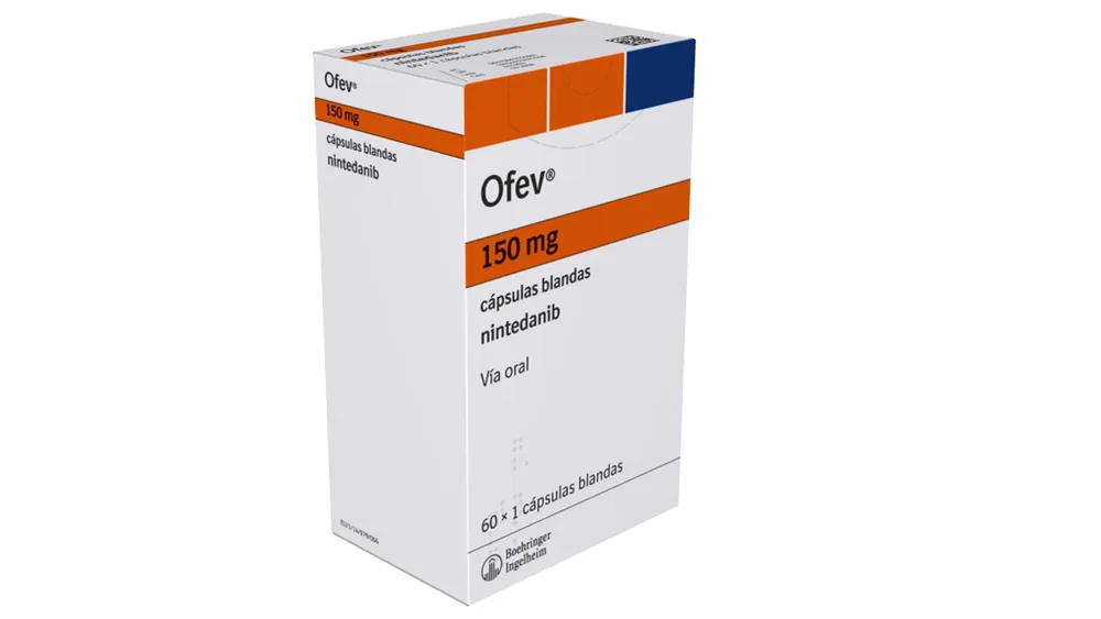 OFEV 150 MG CAPSULAS BLANDAS CÁPSULA BLANDA