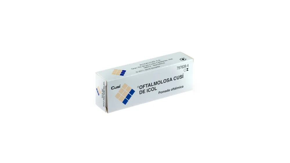 Oftalmolosa Cusi chloramphenicol 10 mg/g ophthalmic ointment ointment, ophthalmic