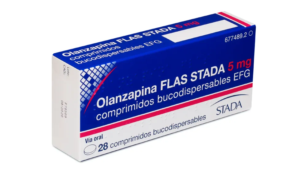 Olanzapine Bluefish 5 mg orodispersible tablets EFG tablets, buccodispersable