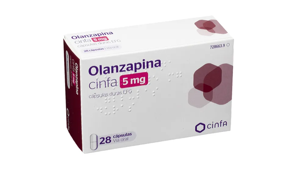 Olanzapina Cinfa 5 mg capsule rigide EFG capsule, rigide