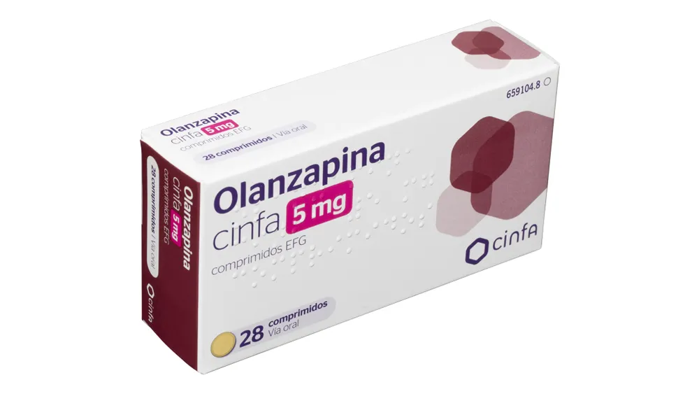 Olanzapine CINFA 5 mg tablets EFG tablets