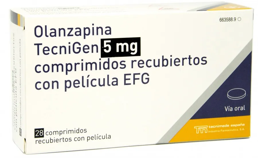Olanzapine Combix 5 mg film-coated tablets EFG tablets, film-coated