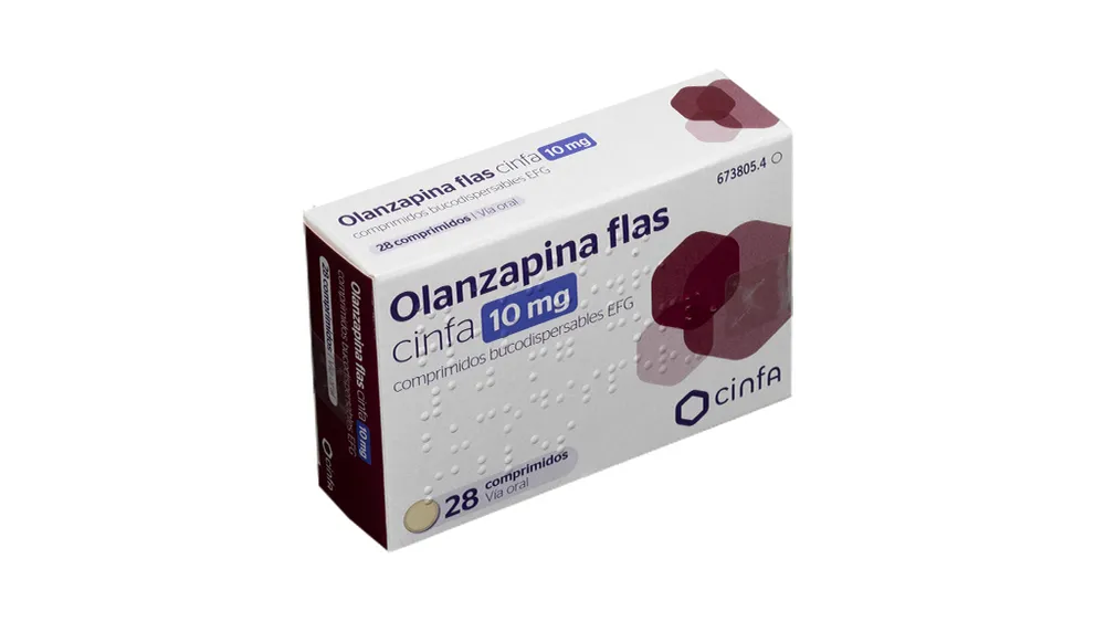 Olanzapina Flas Cinfa 10 mg compresse bucodispersabili EFG compresse, bucodispersabili