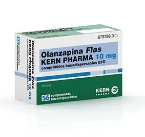 Olanzapina Flas Kern Pharma 10 mg compresse bucodispersibili EFG compresse, bucodispersabili