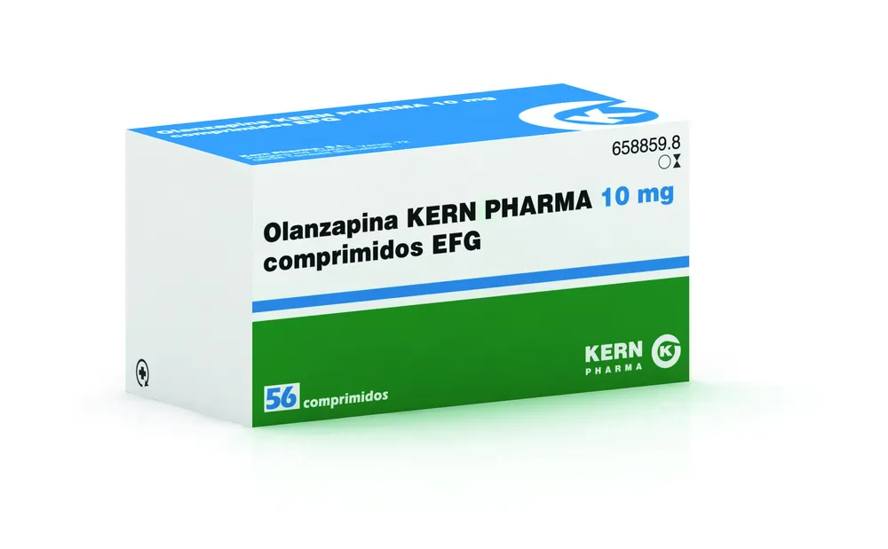 Olanzapine Kern Pharma 10 mg tablets EFG tablets