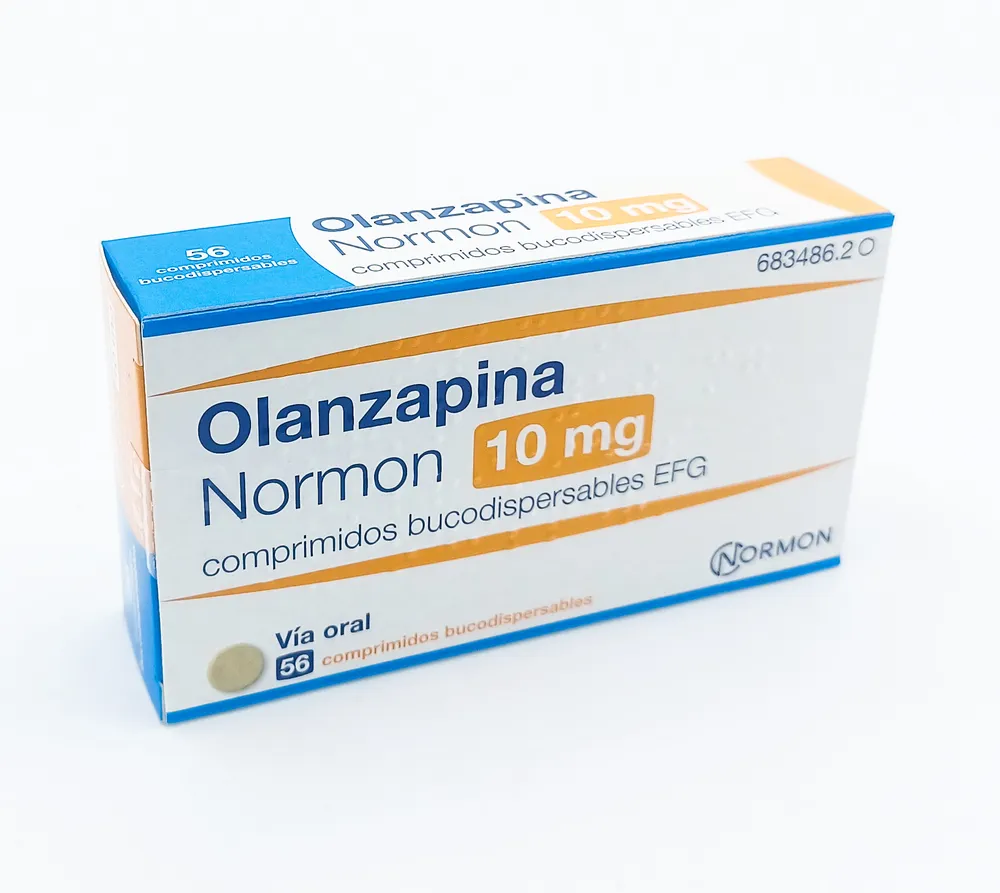 Olanzapina Normon 10 mg compresse bucodispersibili EFG compresse, bucodispersabili