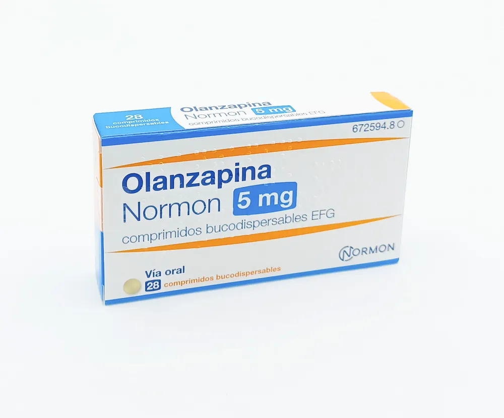 Olanzapina Normon 5 mg compresse bucodispersibili EFG compresse, bucodispersabili