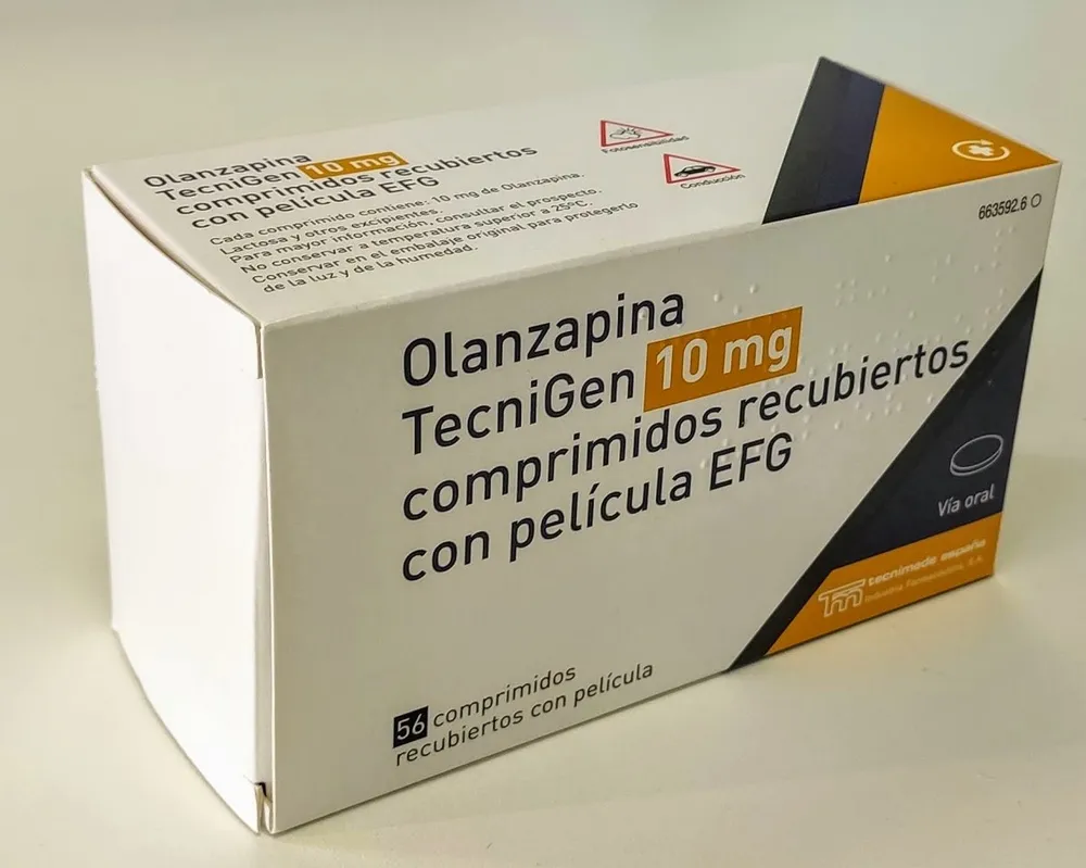 Olanzapine Qualigen 10 mg film-coated tablets EFG tablets, film-coated