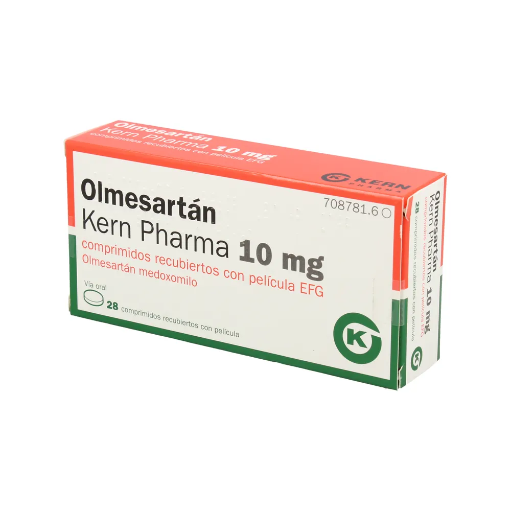 Olmesartan Kern Pharma 10 mg film-coated tablets EFG tablets, film-coated