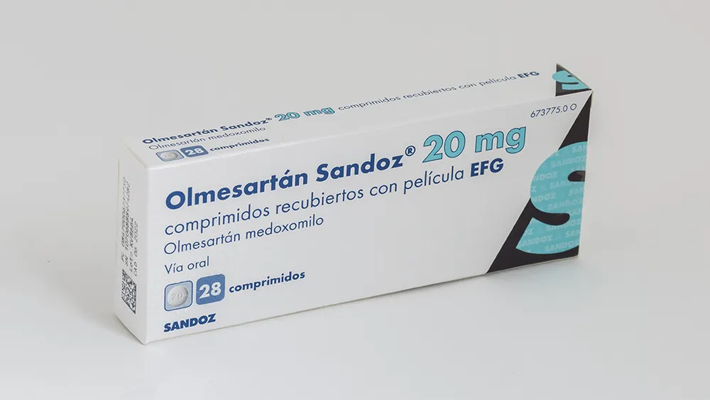 Olmesartan Sandoz 20 mg film-coated tablets EFG tablets, film-coated