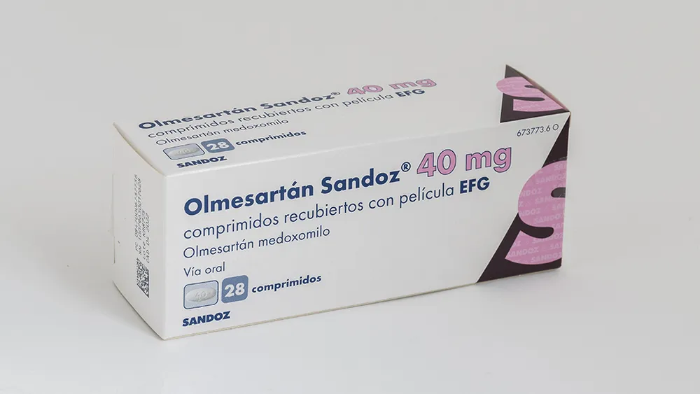 Olmesartan Sandoz 40 mg film-coated tablets EFG tablets, film-coated