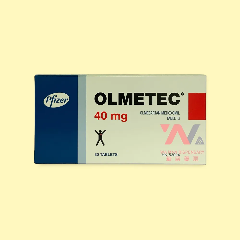 Olmetec 40 mg film-coated tablets tablets, film-coated