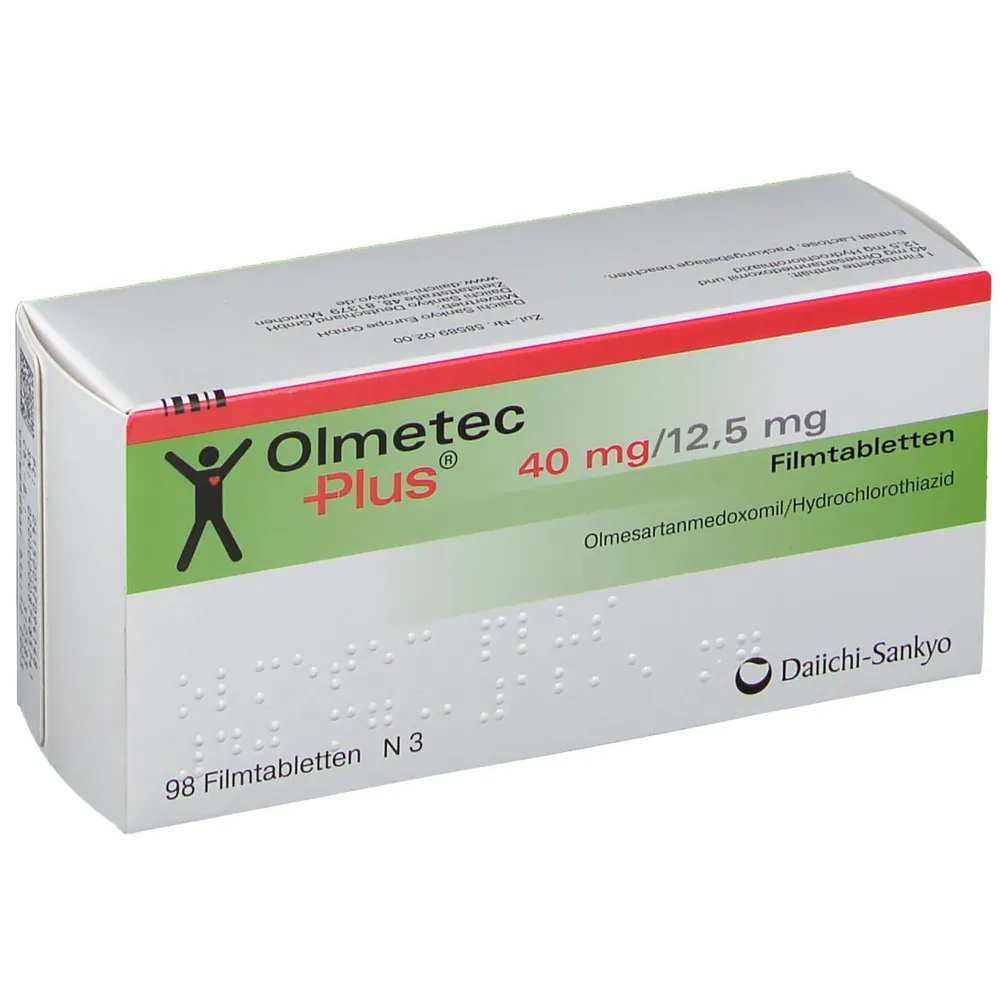 Olmetec Plus 40 mg/12.5 mg film-coated tablets tablets, film-coated